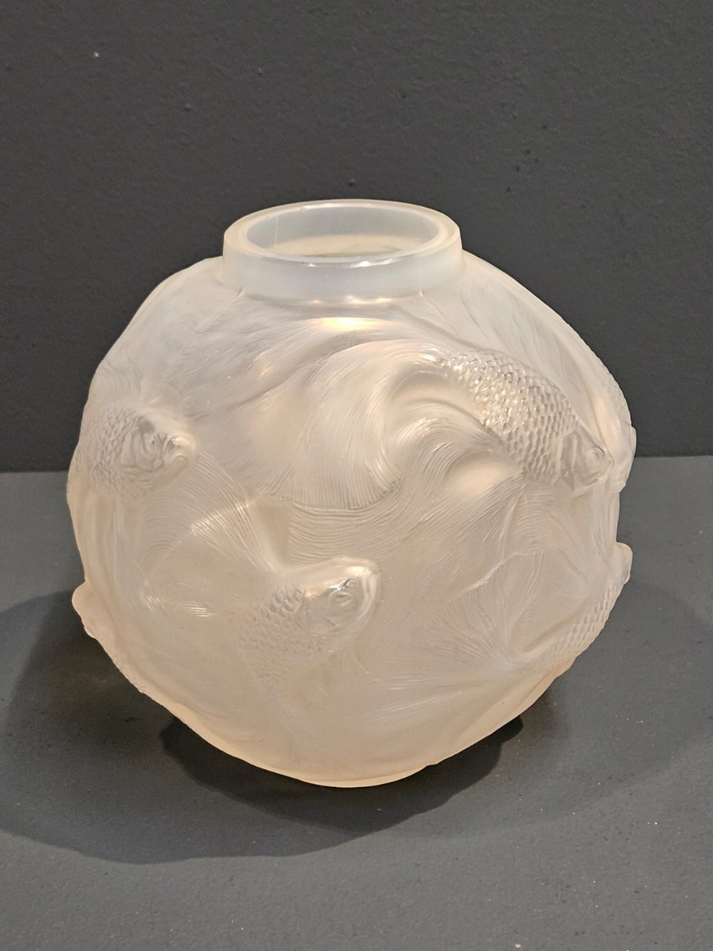 Rene Lalique Formose Opalescent Vase