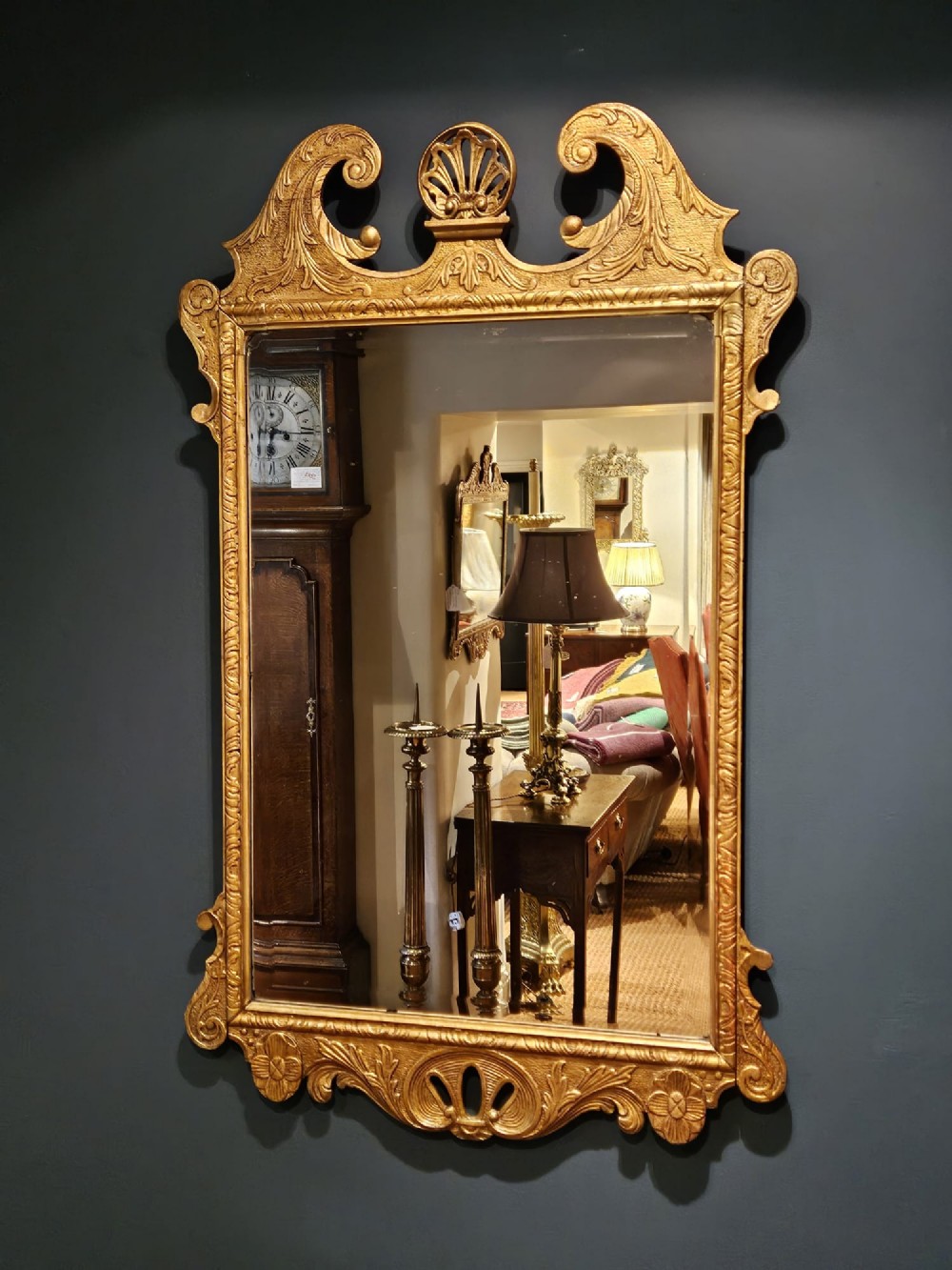 Victorian Timber Gilt Mirror
