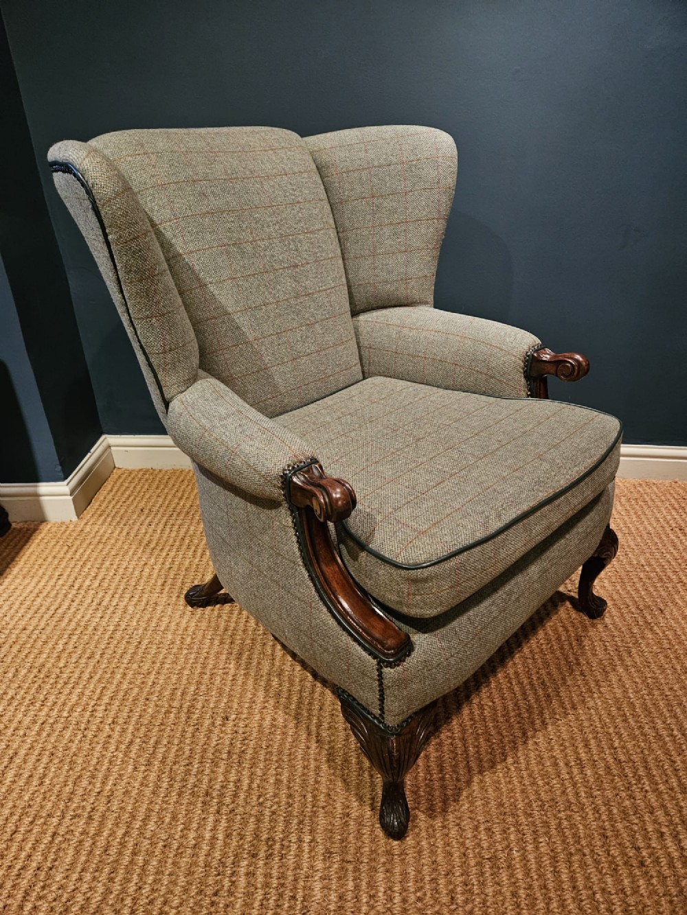 Victorian Wing Back Arm Chair