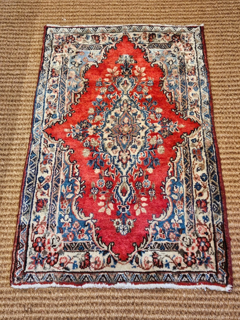 Hearth Sized Pure Wool Rug