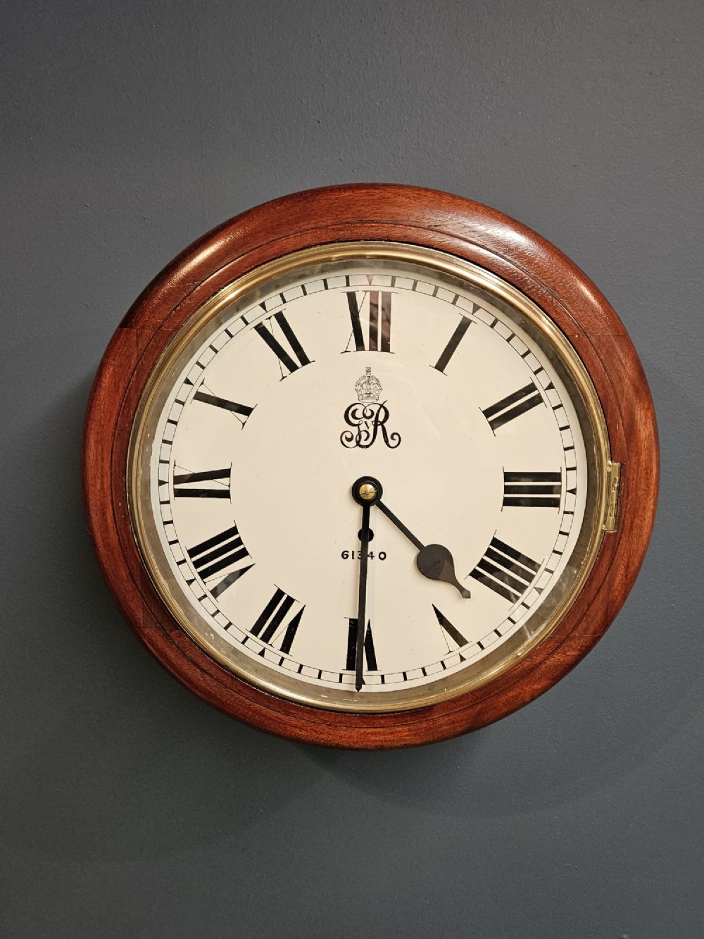 George V G.P.O. Fusee Dial Clock
