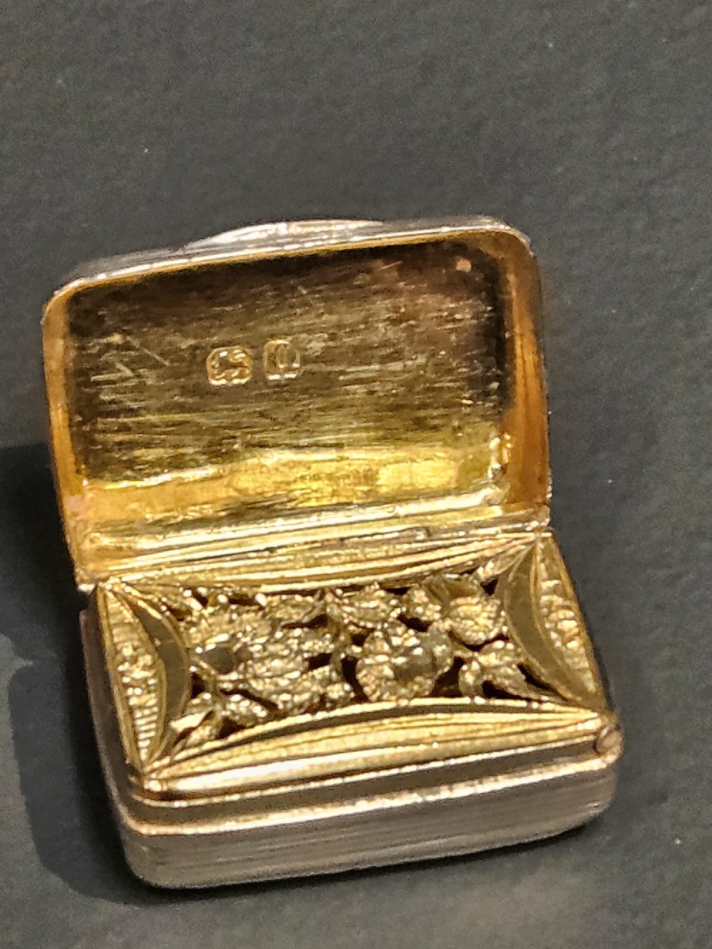 George III Silver Vinaigrette