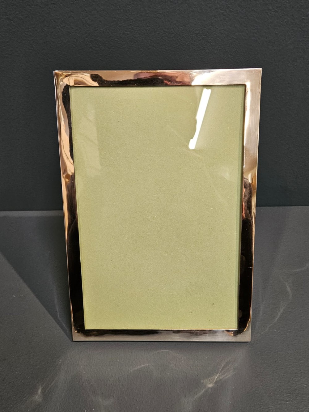Portrait Sized Silver Photo Frame