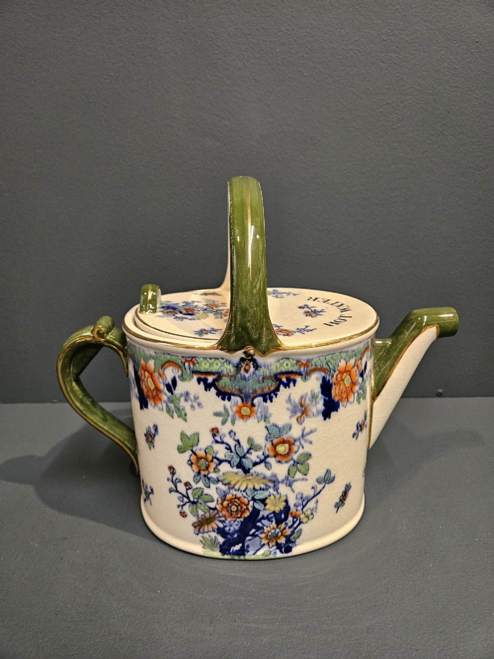 Victorian Royal Doulton Country House Hot Water Can