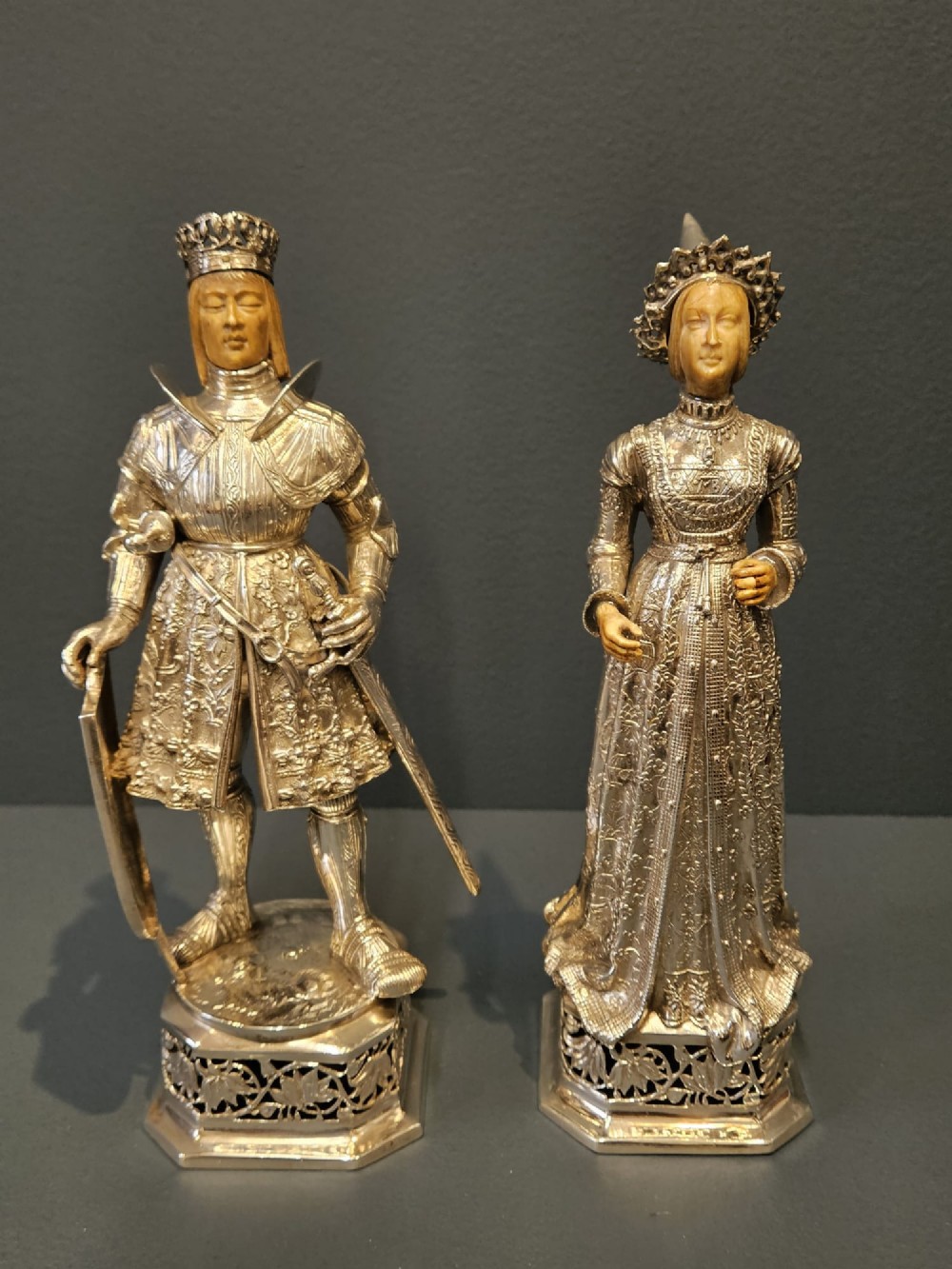 Hanau Silver Habsburg Monarchy King and Queen