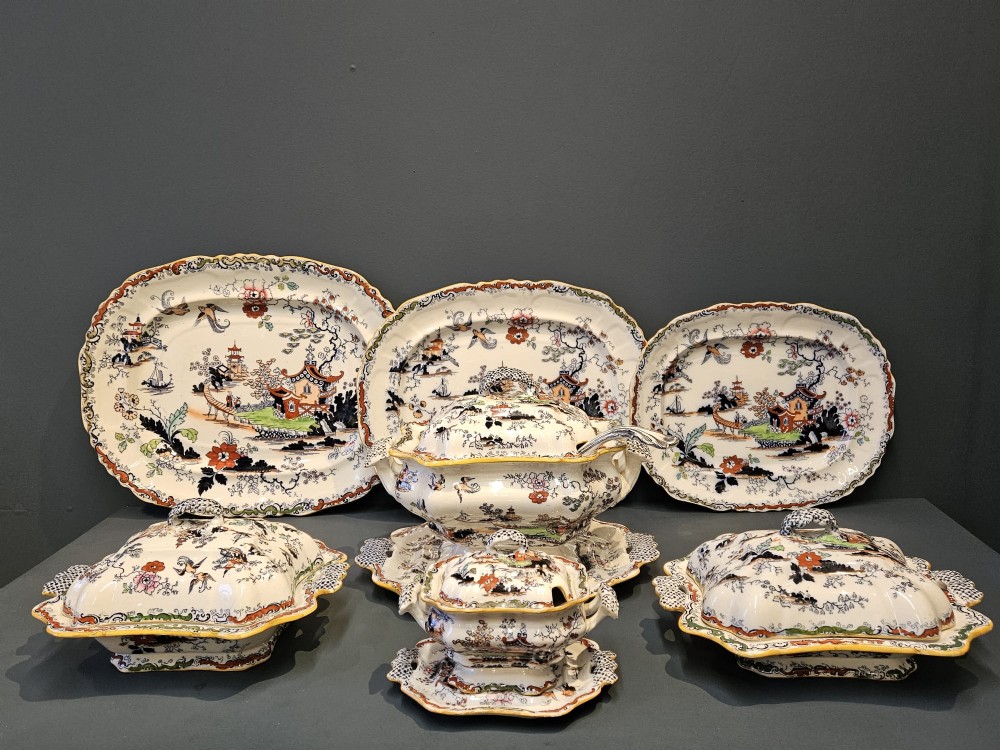 Superb Ashworths Ironstone Serving Set