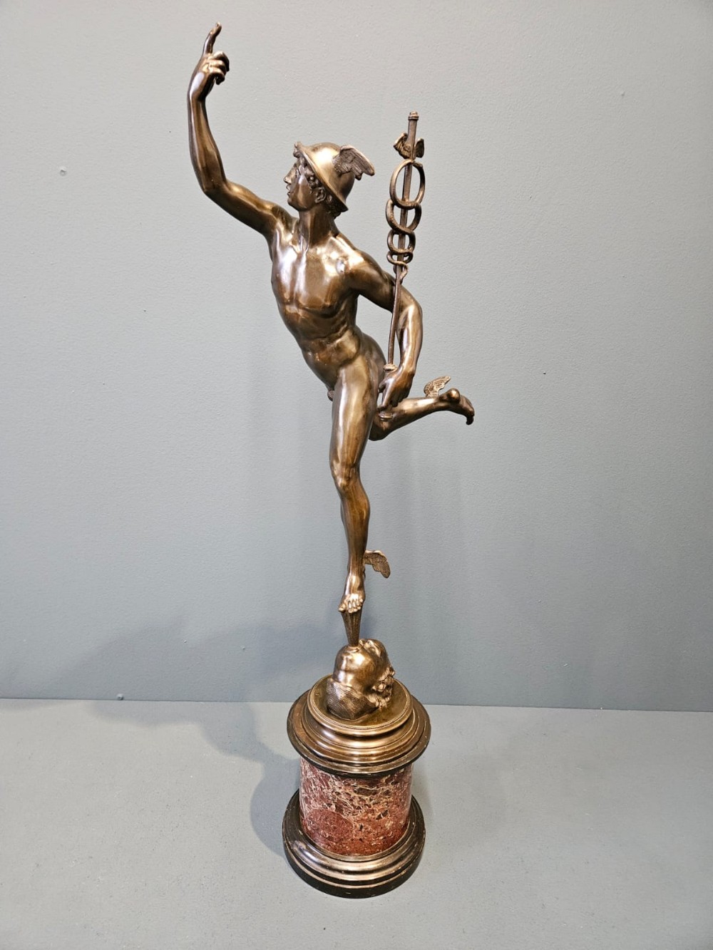Victorian Bronze of Hermes