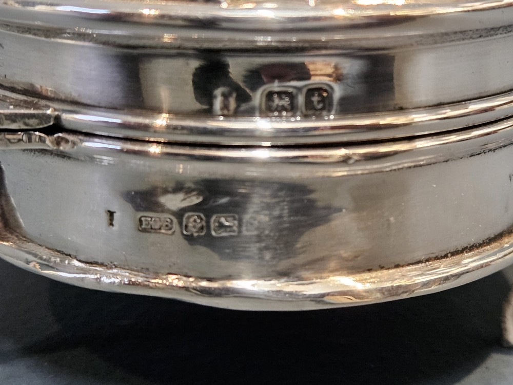 Silver and Tortoise Shell Ring Box View V