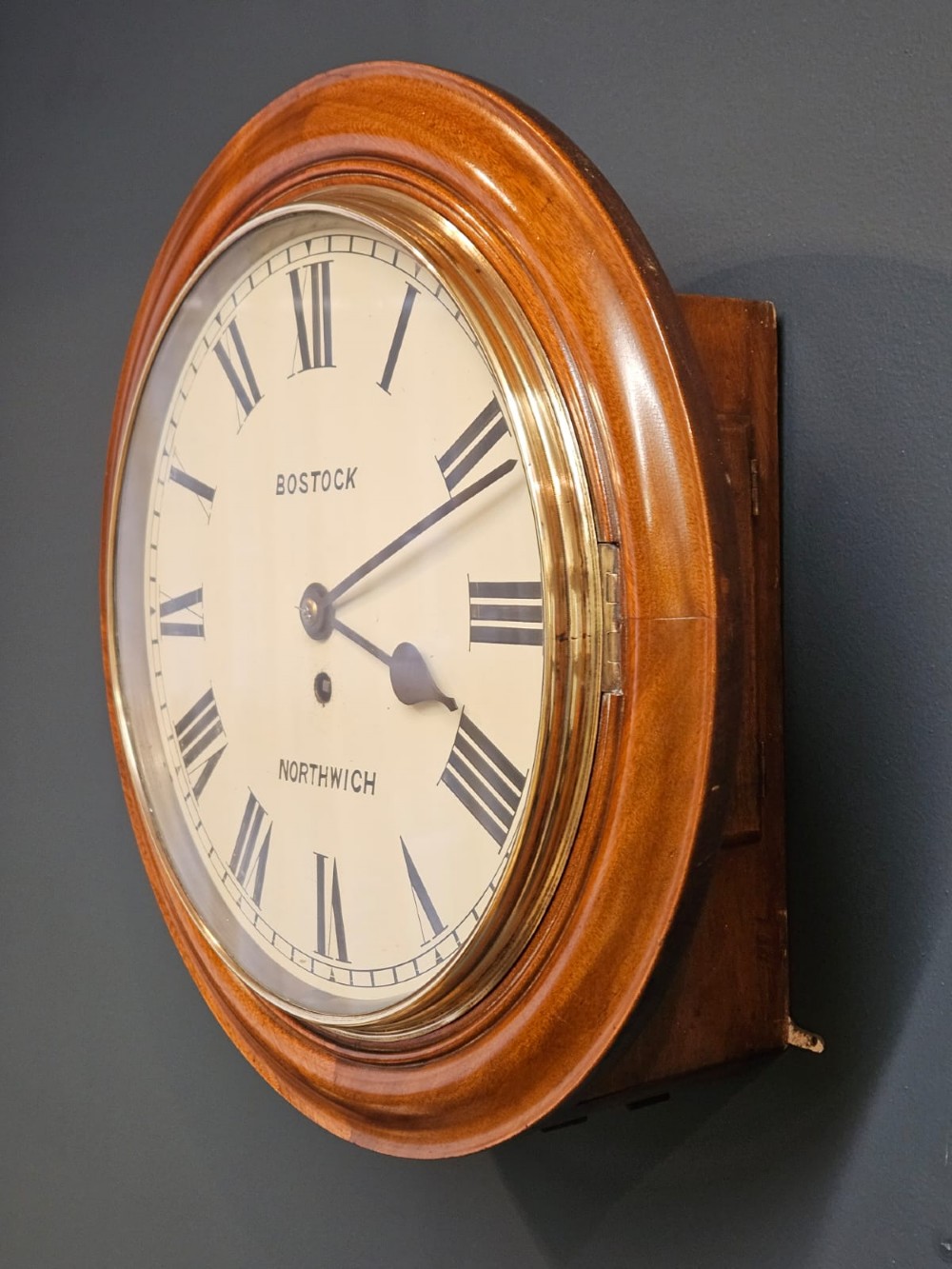 Victorian Bostock Of Northwich 8 Day Dial Clock View III