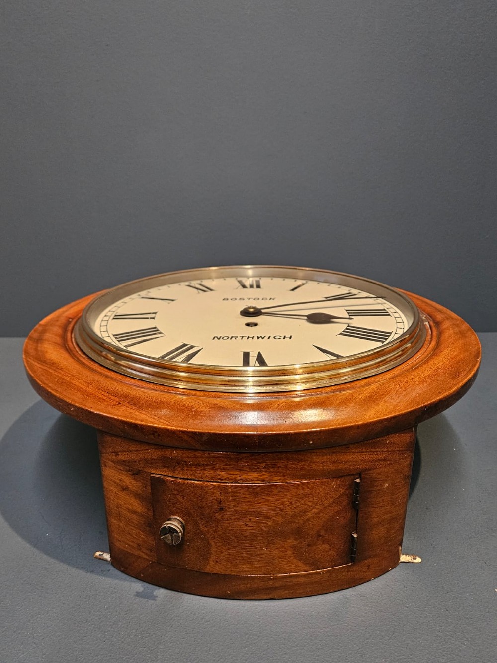 Victorian Bostock Of Northwich 8 Day Dial Clock View IV