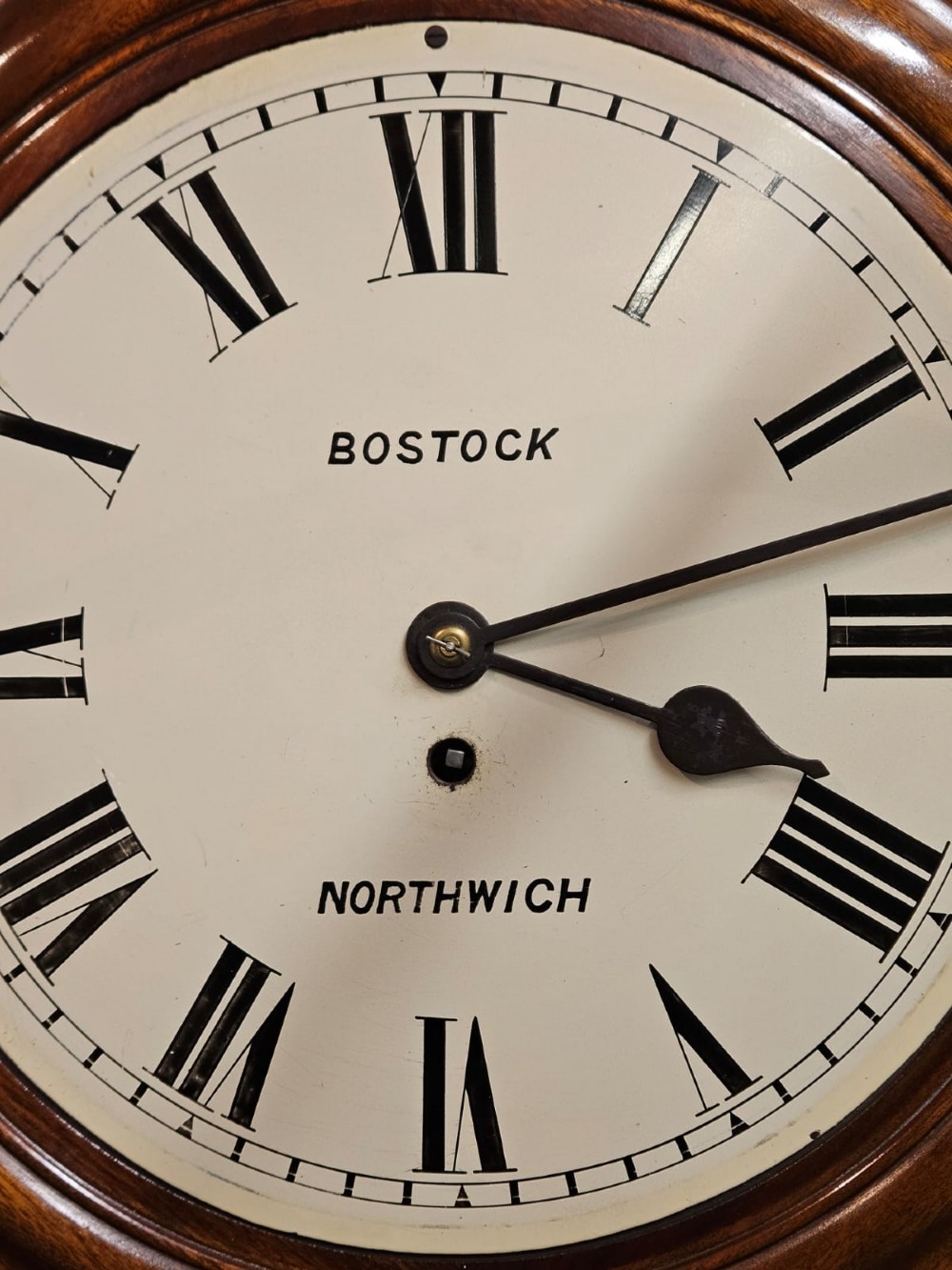Victorian Bostock Of Northwich 8 Day Dial Clock View V