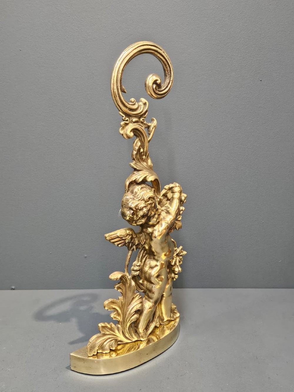 Victorian Cherub Door Stop View VI