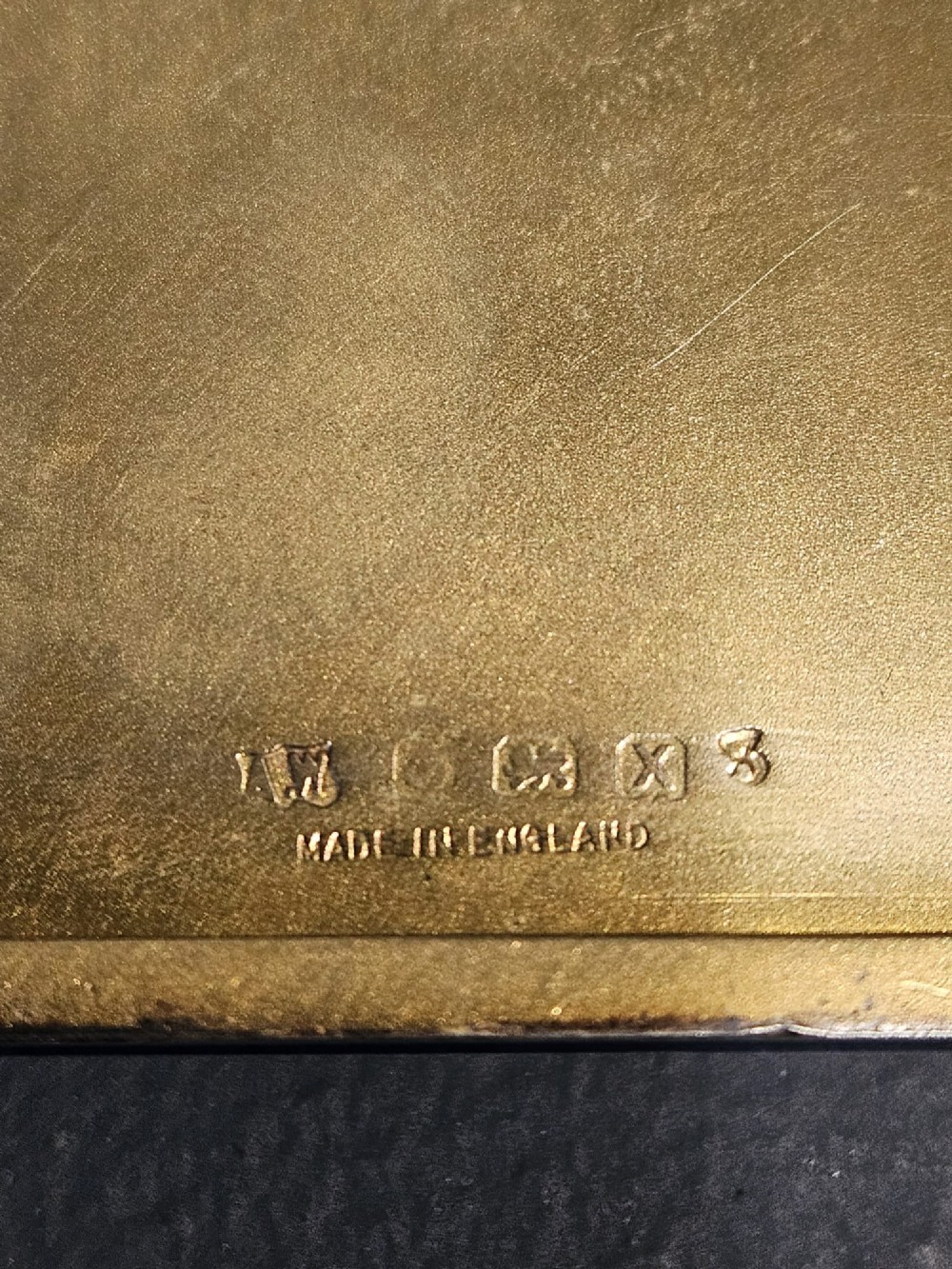 Silver Cheroot Case Engraved with a Spaniel View VI