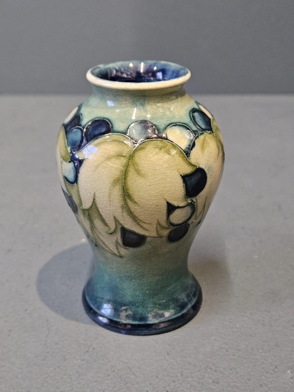 Small Moorcroft Leaf and Berries Vase