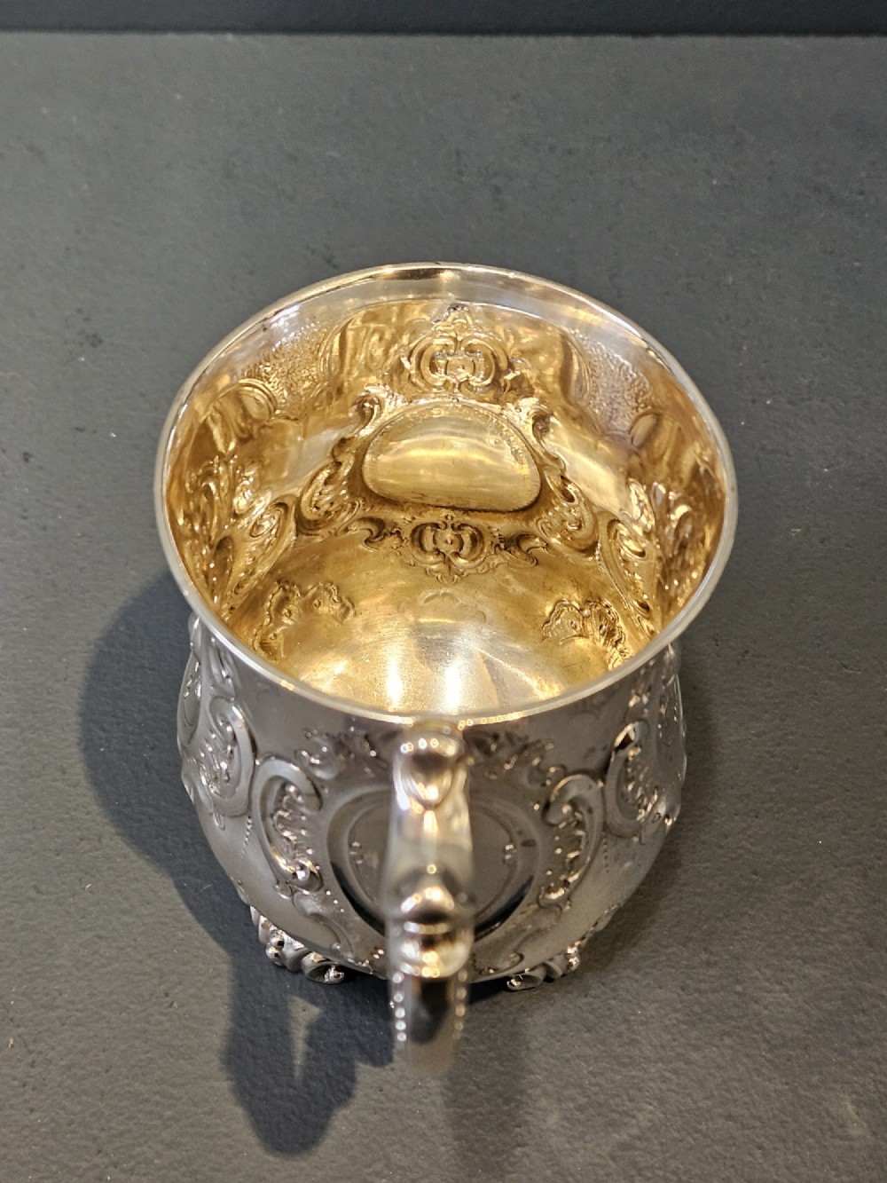 Superb Victorian Silver Mug View III