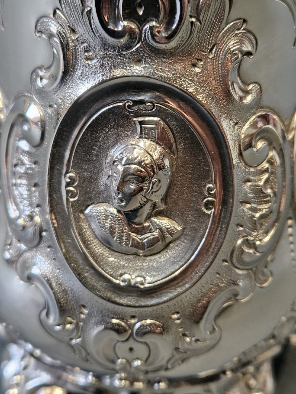 Superb Victorian Silver Mug View VI
