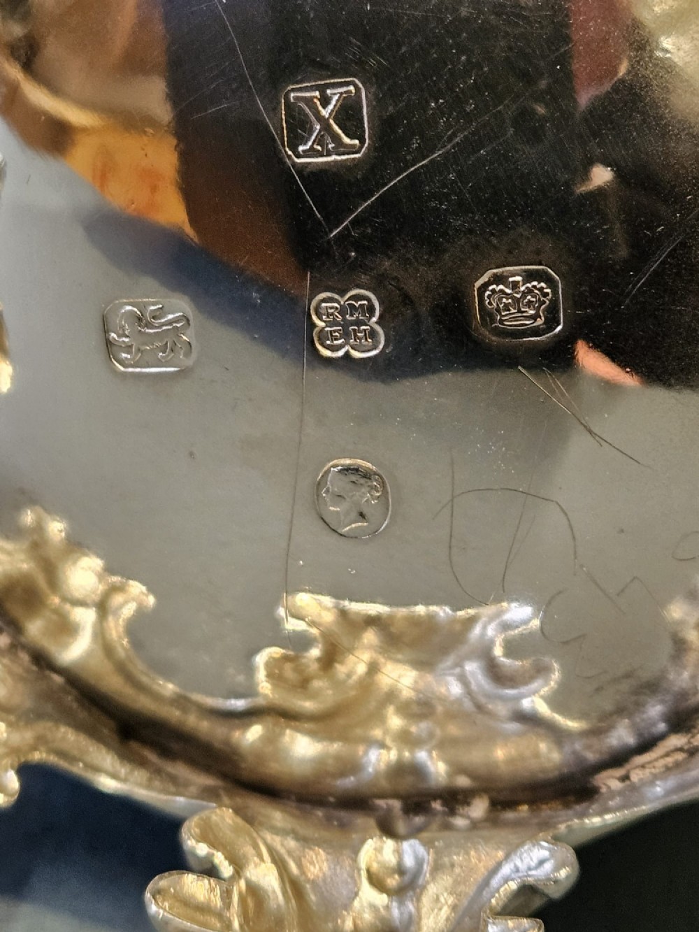 Superb Victorian Silver Mug View VIII