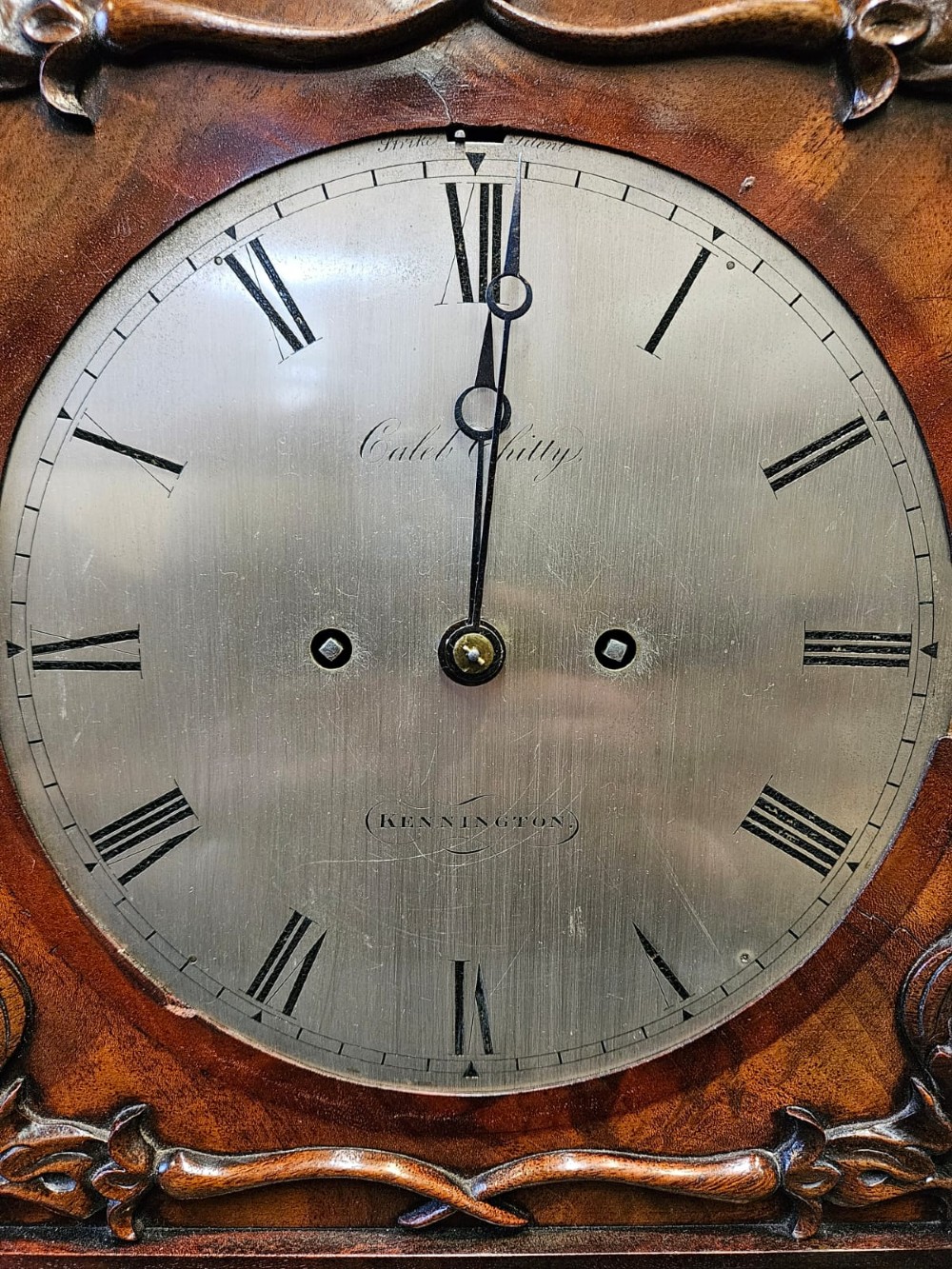 William IV Double Fusee Bracket Clock View IV