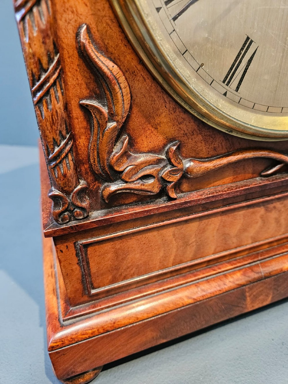 William IV Double Fusee Bracket Clock View VI