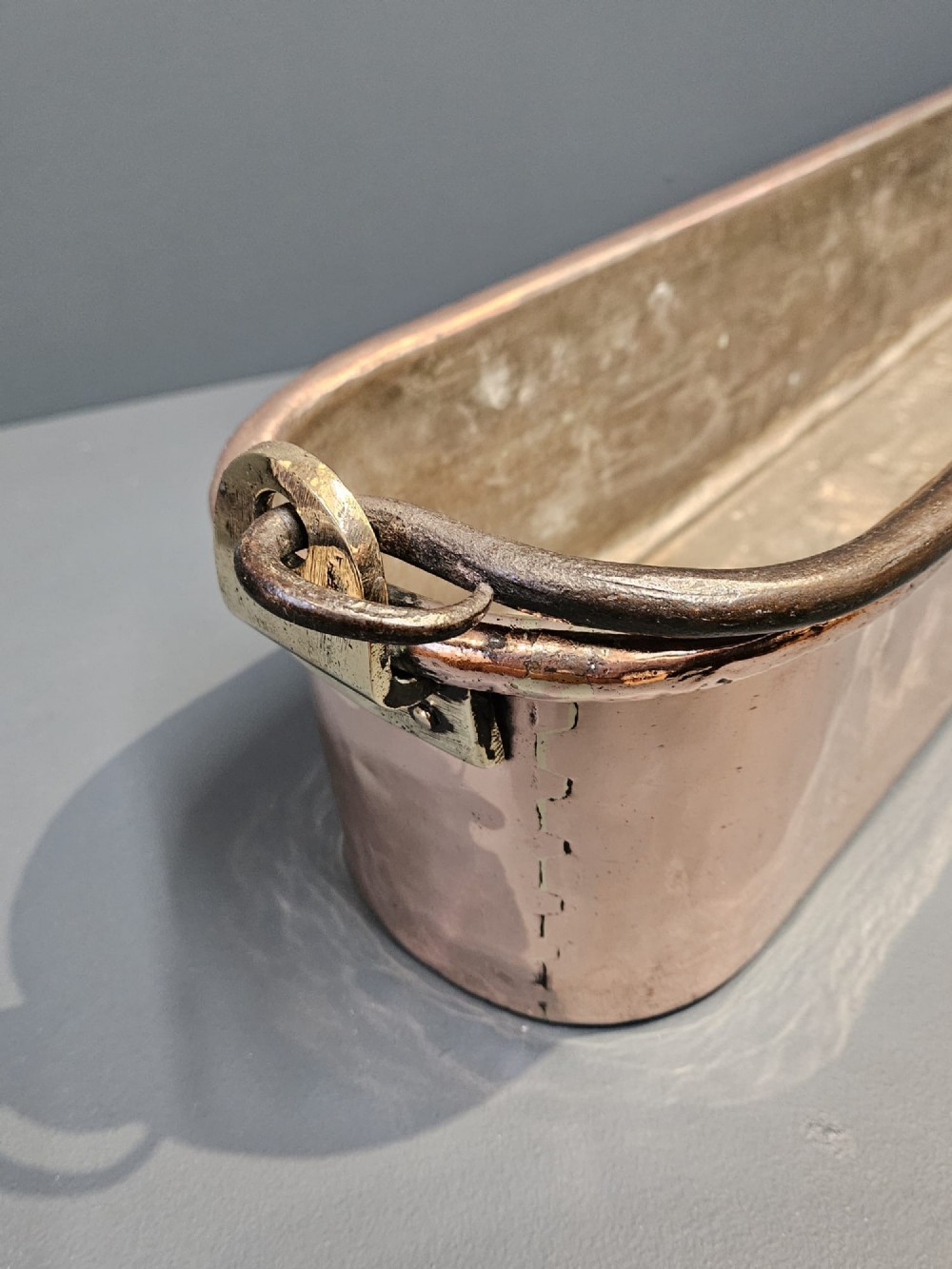 Victorian Copper Fish Kettle View III
