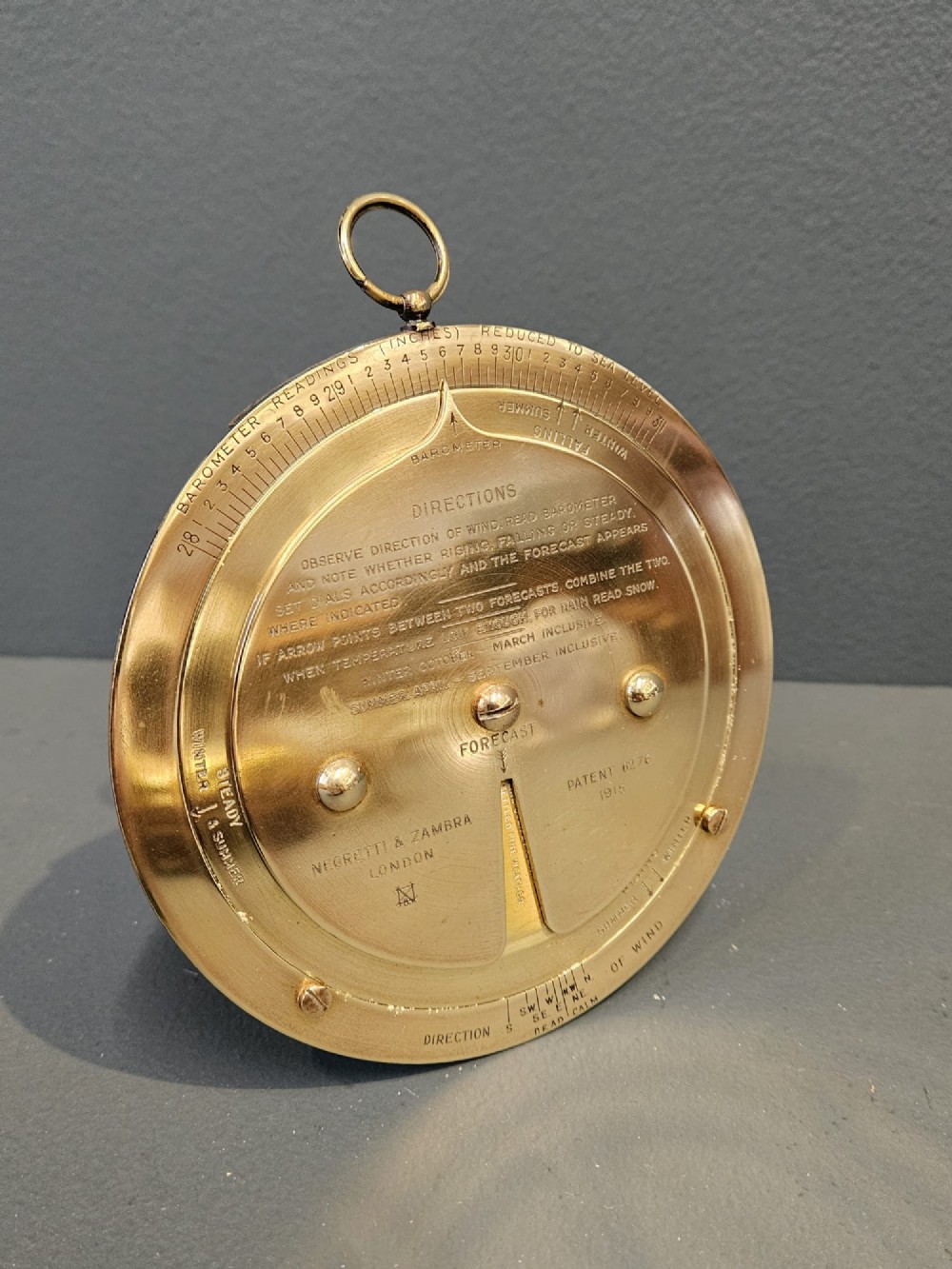 Negretti and Zambra Weather Forecaster View III
