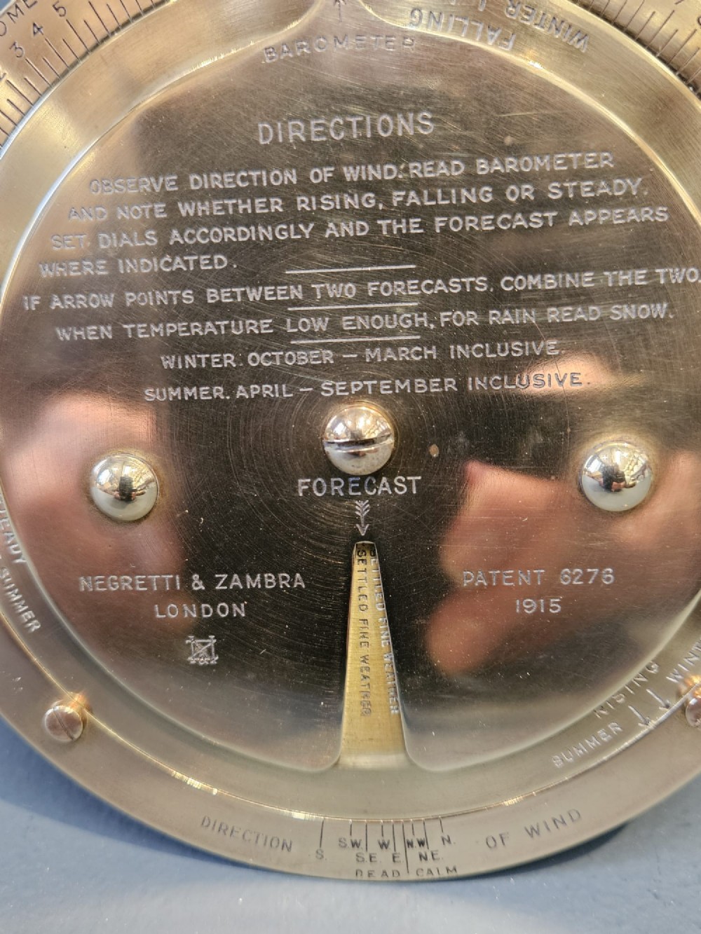 Negretti and Zambra Weather Forecaster View V