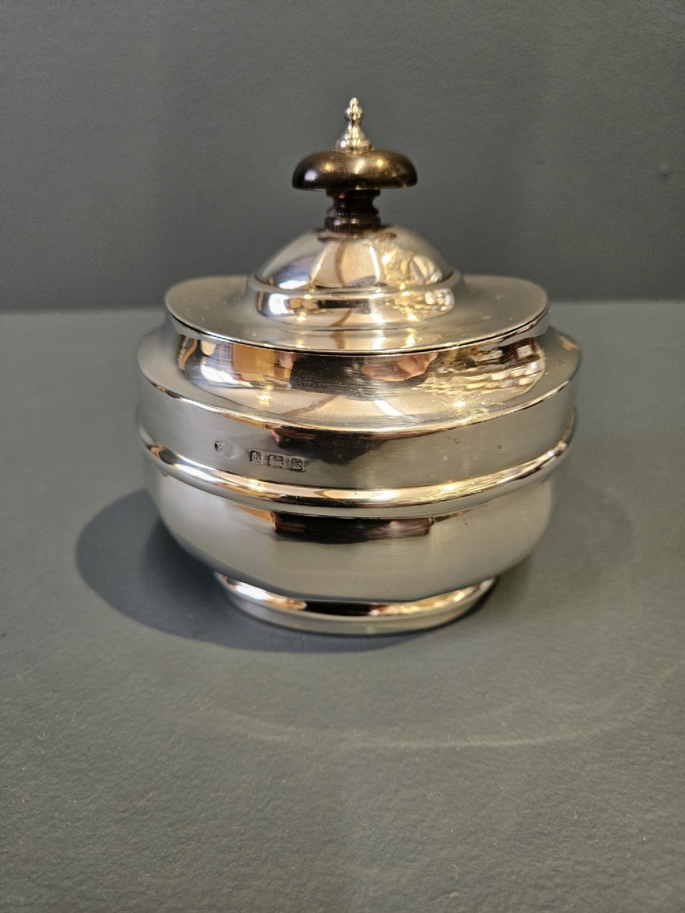 Edwardian Silver Tea Caddy