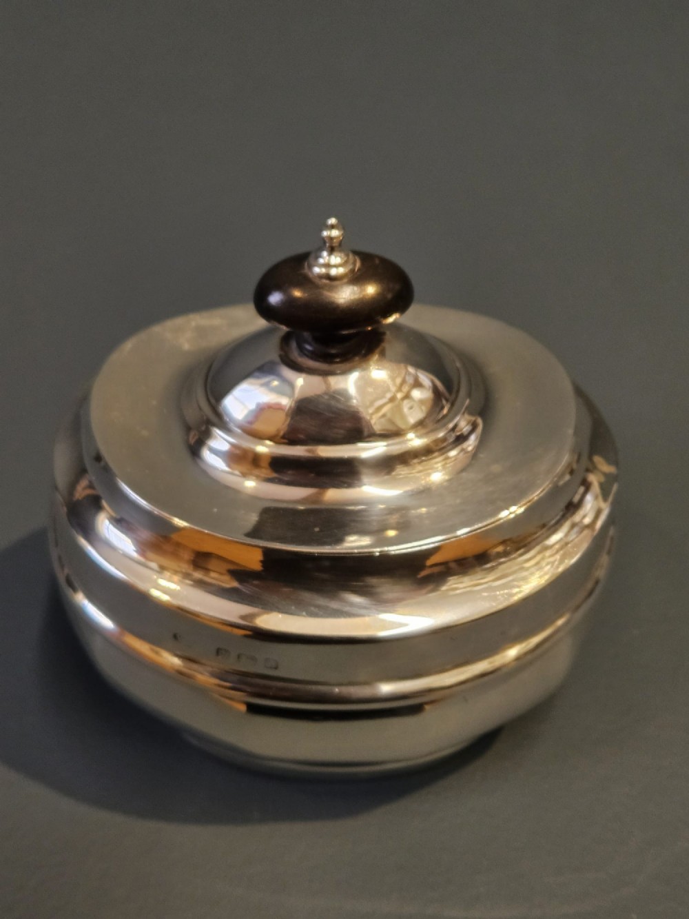 Edwardian Silver Tea Caddy View III