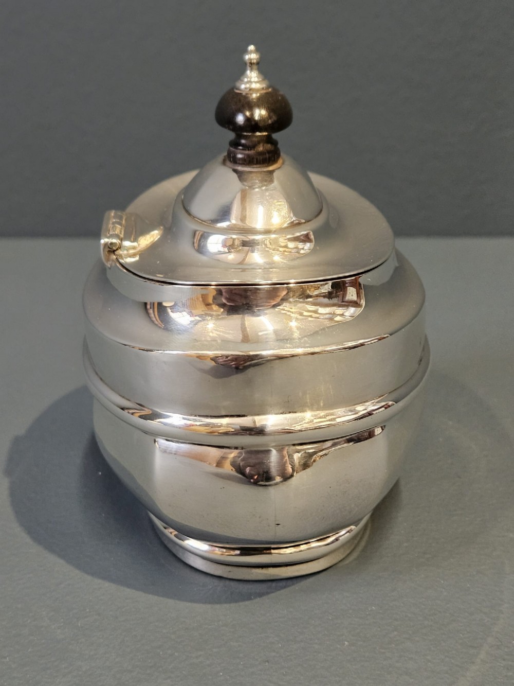 Edwardian Silver Tea Caddy View VII