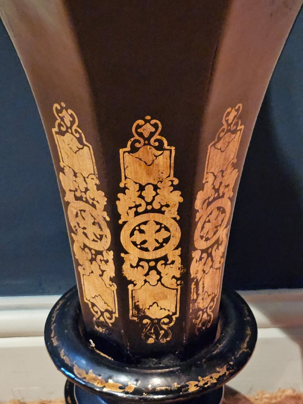 Superb Victorian Japanned Work Table View VII