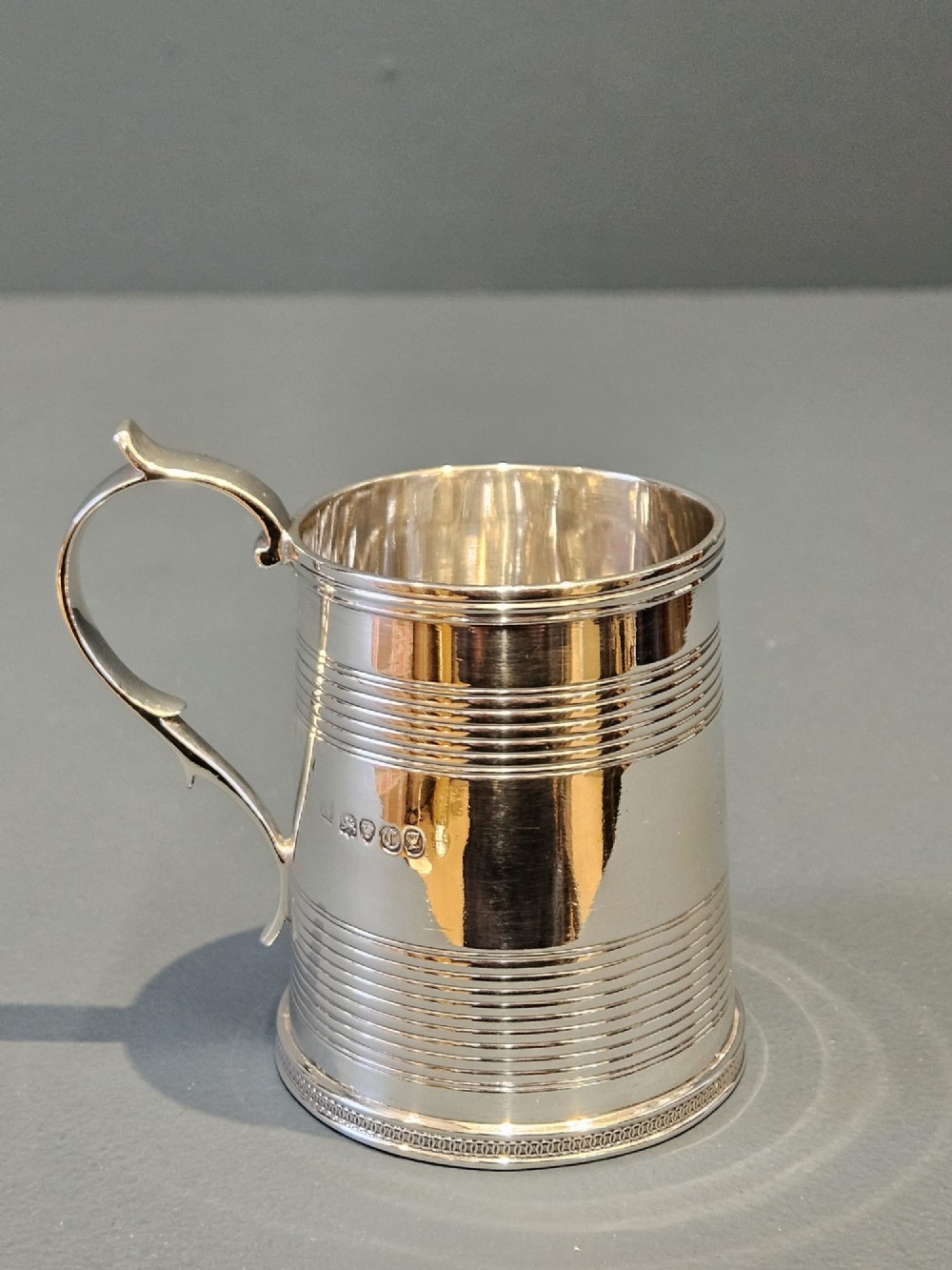 Early Victorian Silver Mug View II