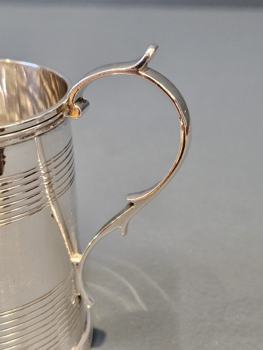 Early Victorian Silver Mug View IV