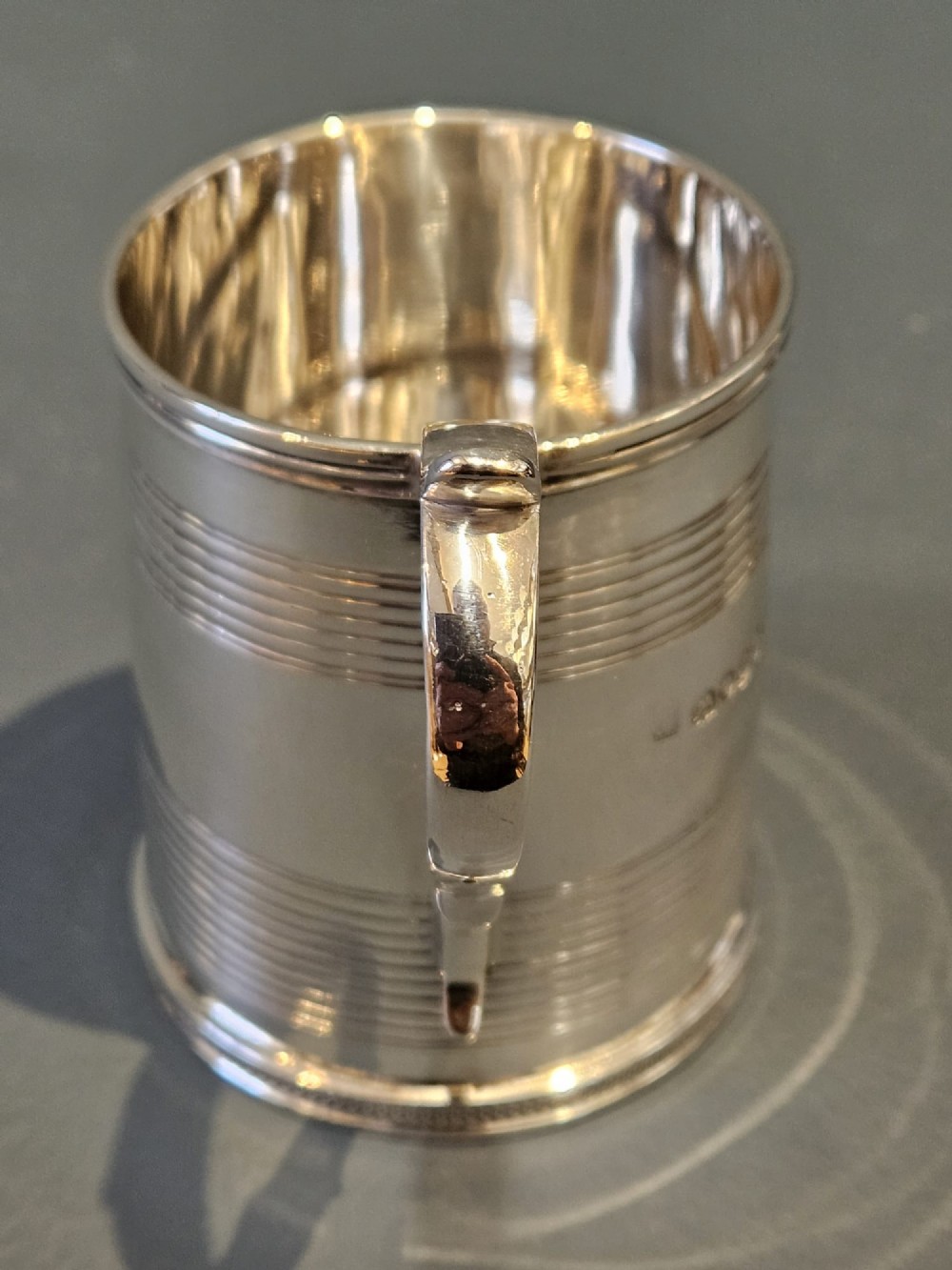 Early Victorian Silver Mug View VI