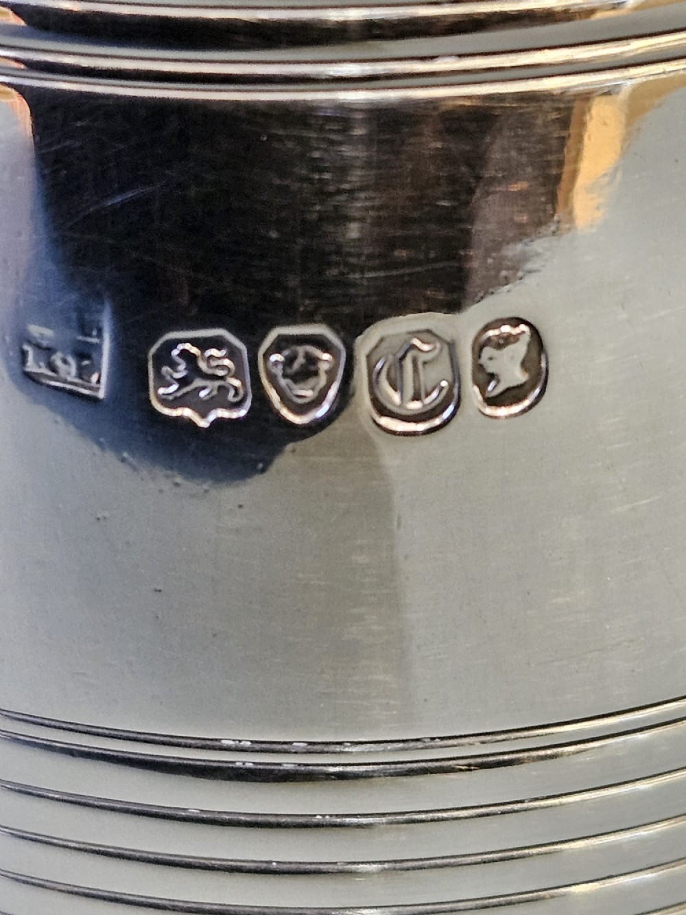 Early Victorian Silver Mug View VIII