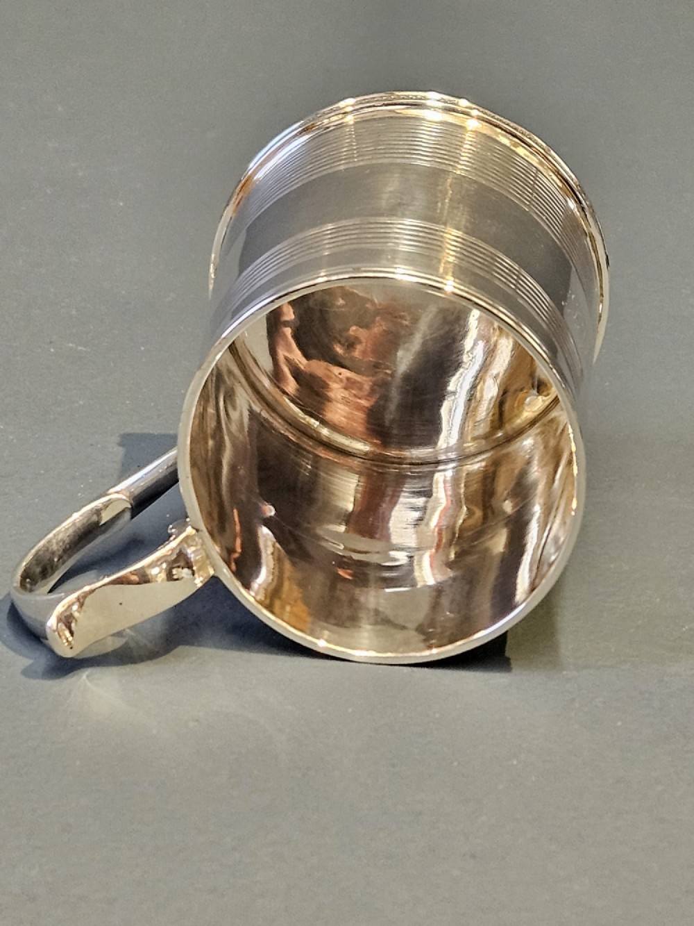 Early Victorian Silver Mug View IX