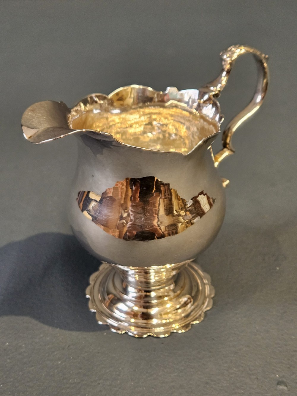 Georgian Silver Cream Jug View III