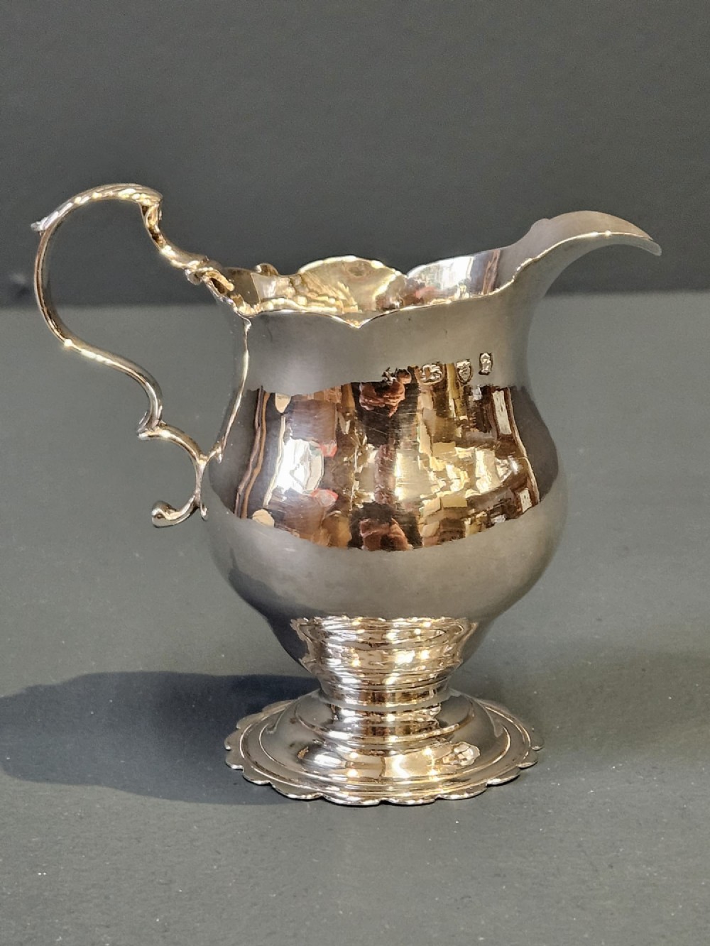Georgian Silver Cream Jug View IV