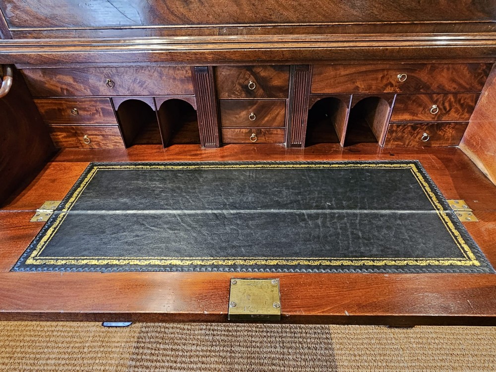George III Mahogany Secretaire Chest on Chest View III