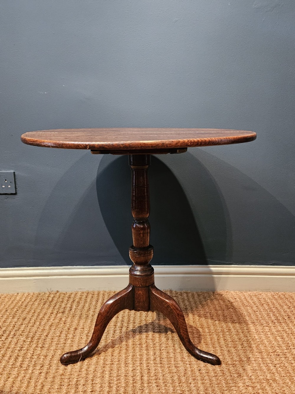 George III Oak Tripod Table View II