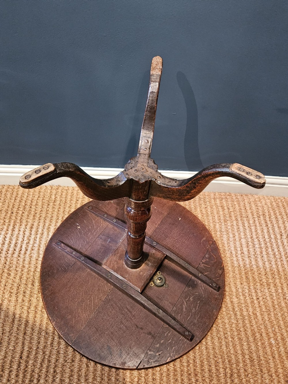 George III Oak Tripod Table View VII