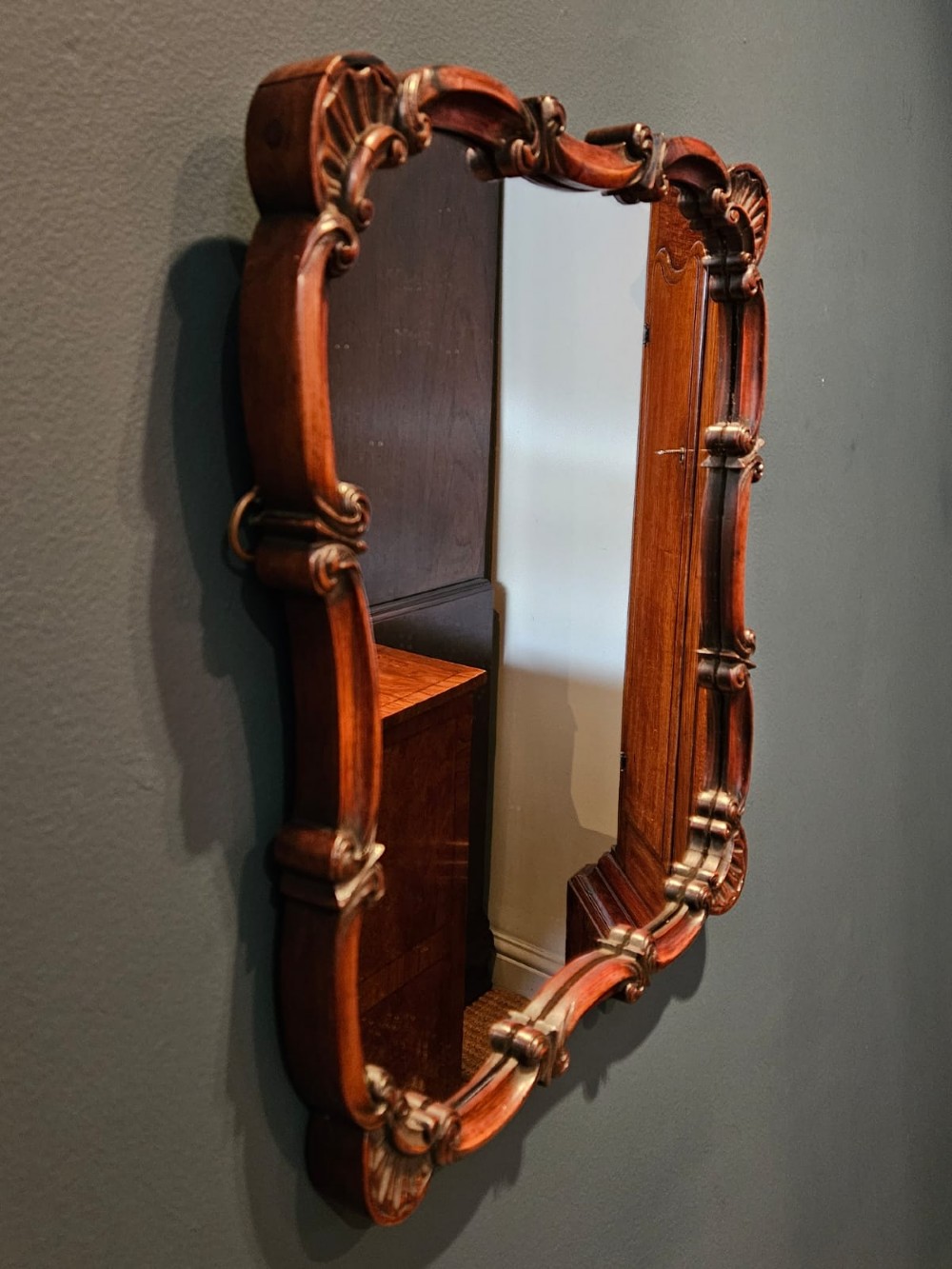 Matching Pair of William IV Rosewood Mirrors View V