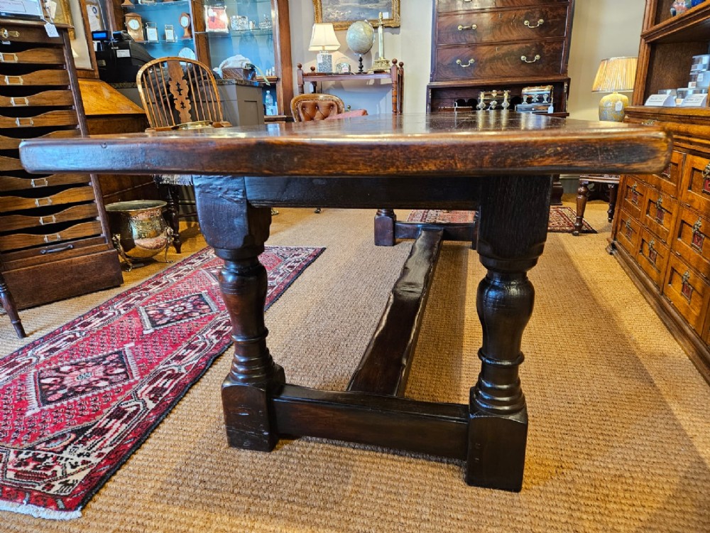 George III 8 Seater Oak Refectory Table View VII
