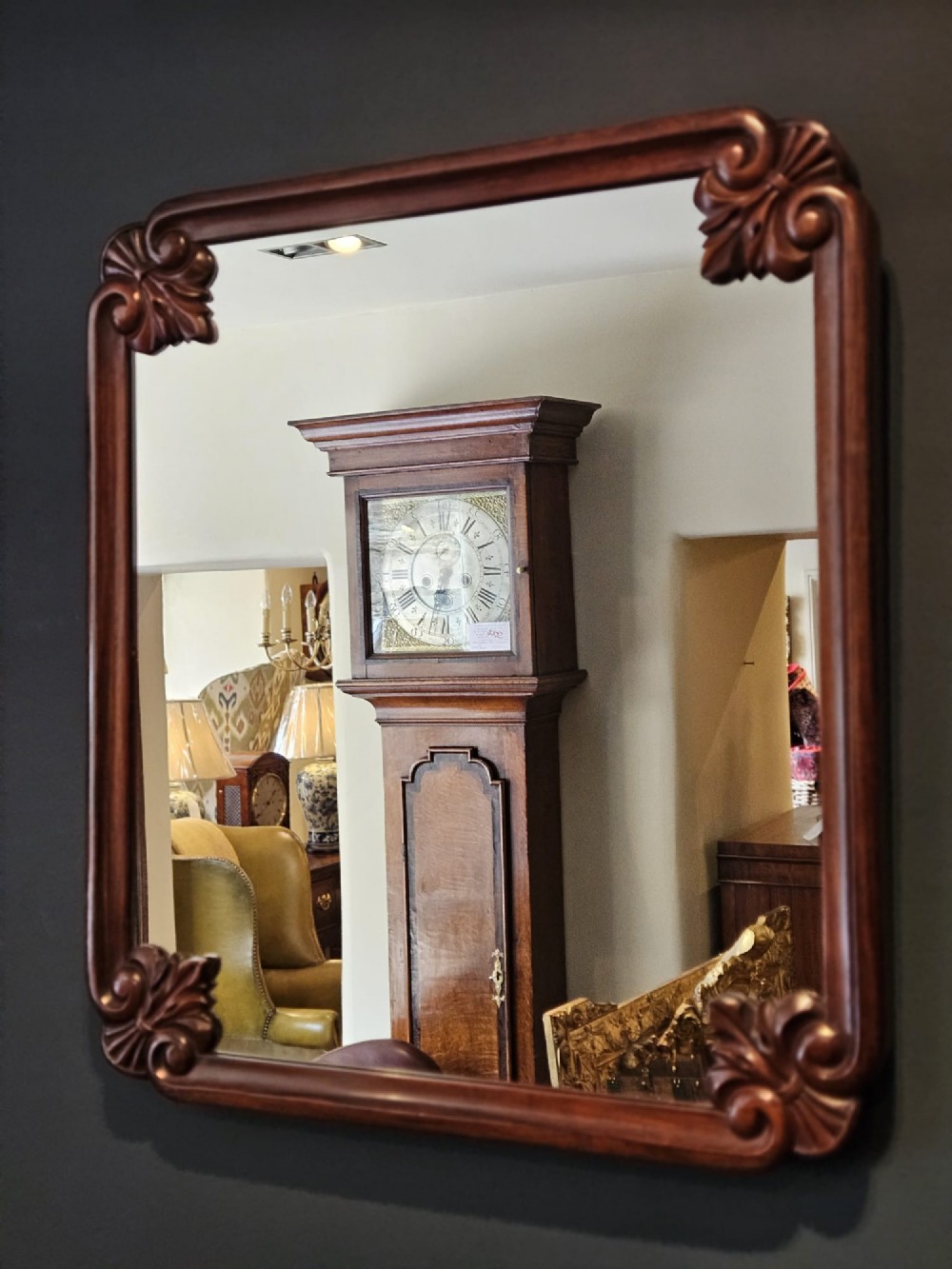 Victorian Rosewood Framed Mirror