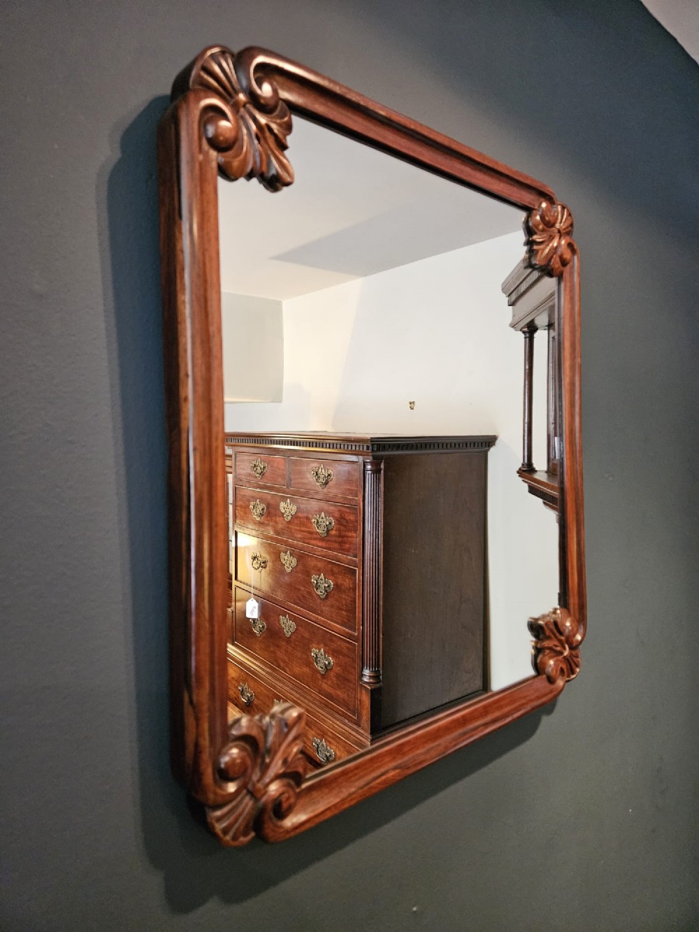 Victorian Rosewood Framed Mirror View VII