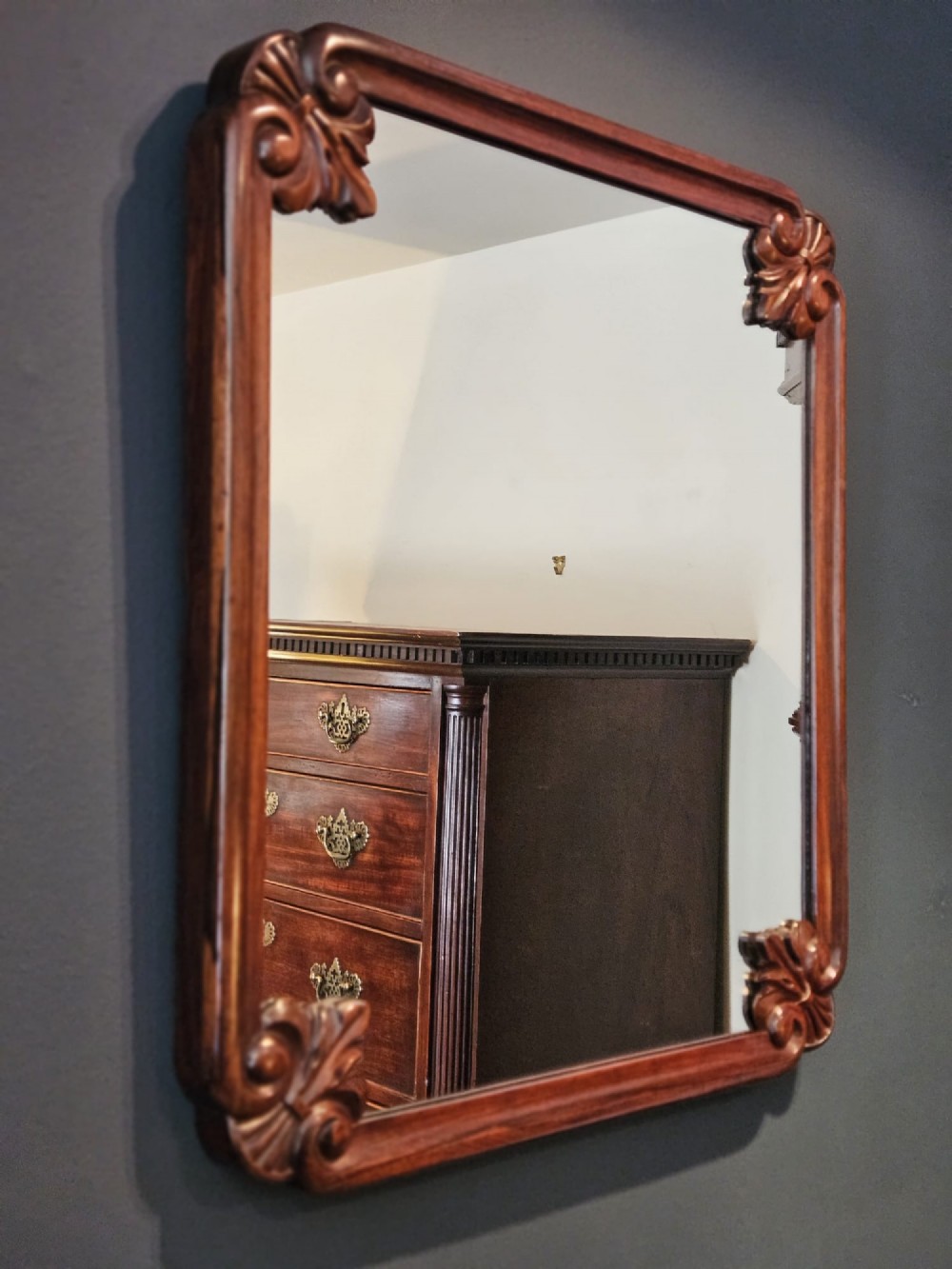 Victorian Rosewood Framed Mirror View VIII