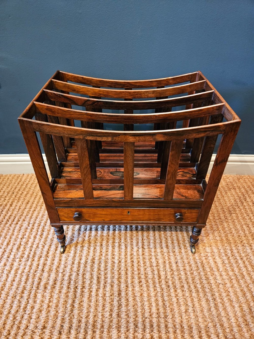 Fine Quality Regency Rosewood Canterbury