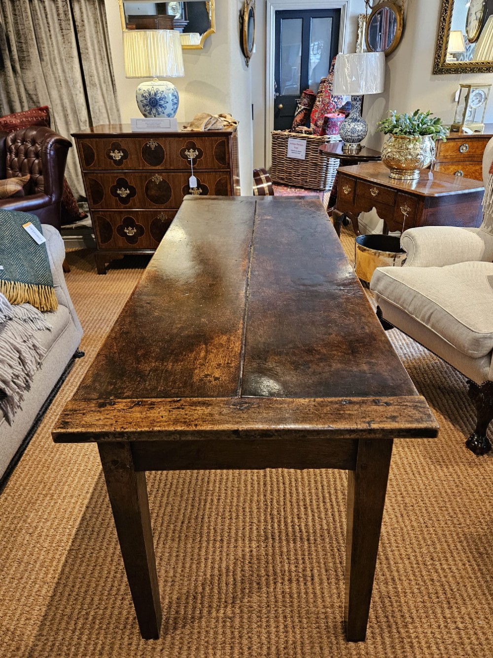 Superb George III Farmhouse Table View IV