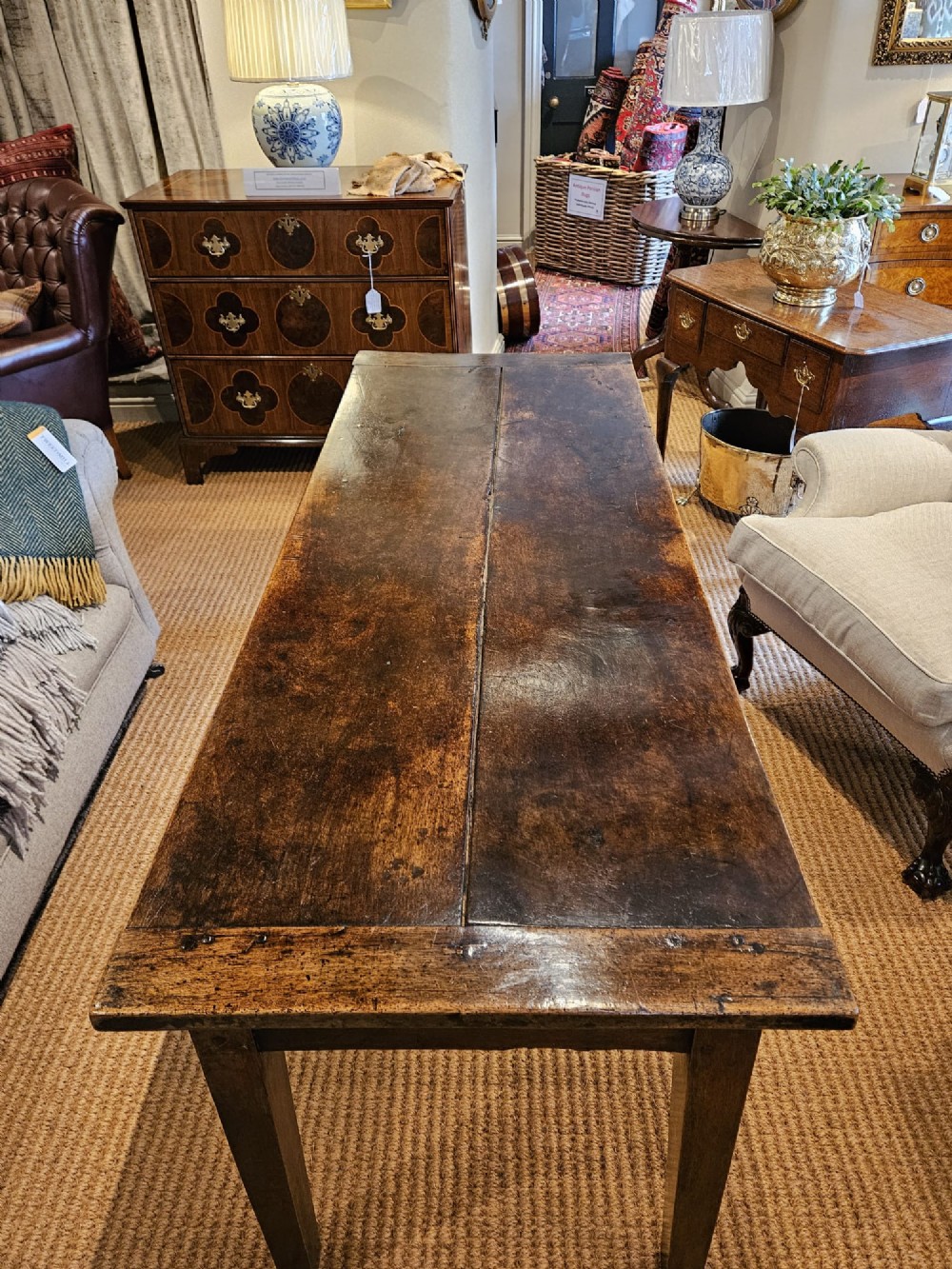 Superb George III Farmhouse Table View V