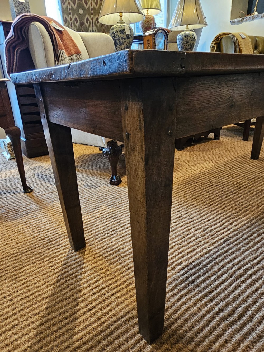 Superb George III Farmhouse Table View VI