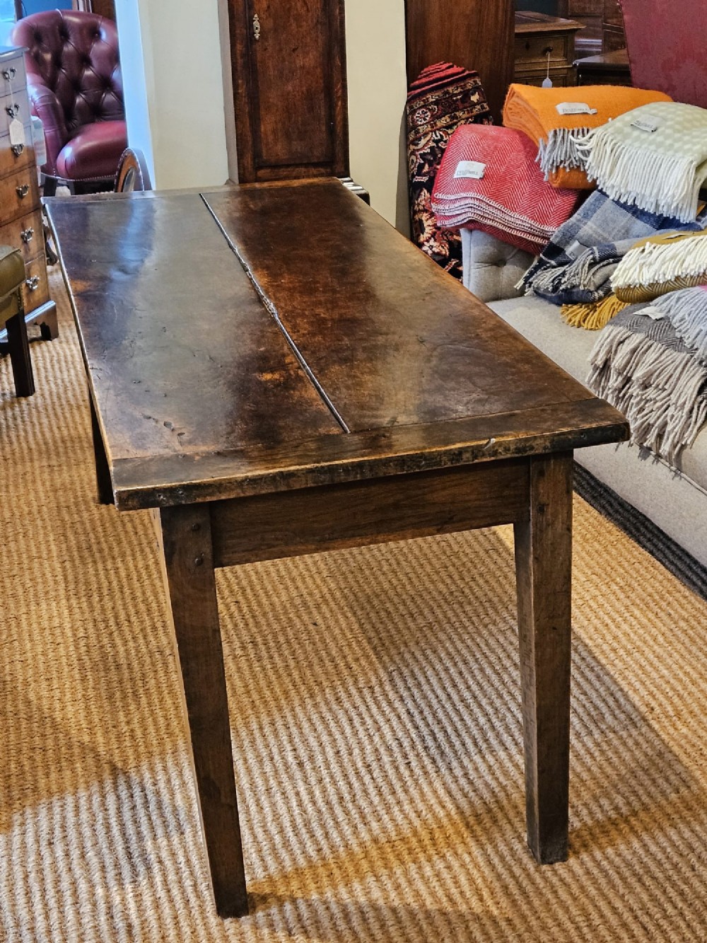 Superb George III Farmhouse Table View IX